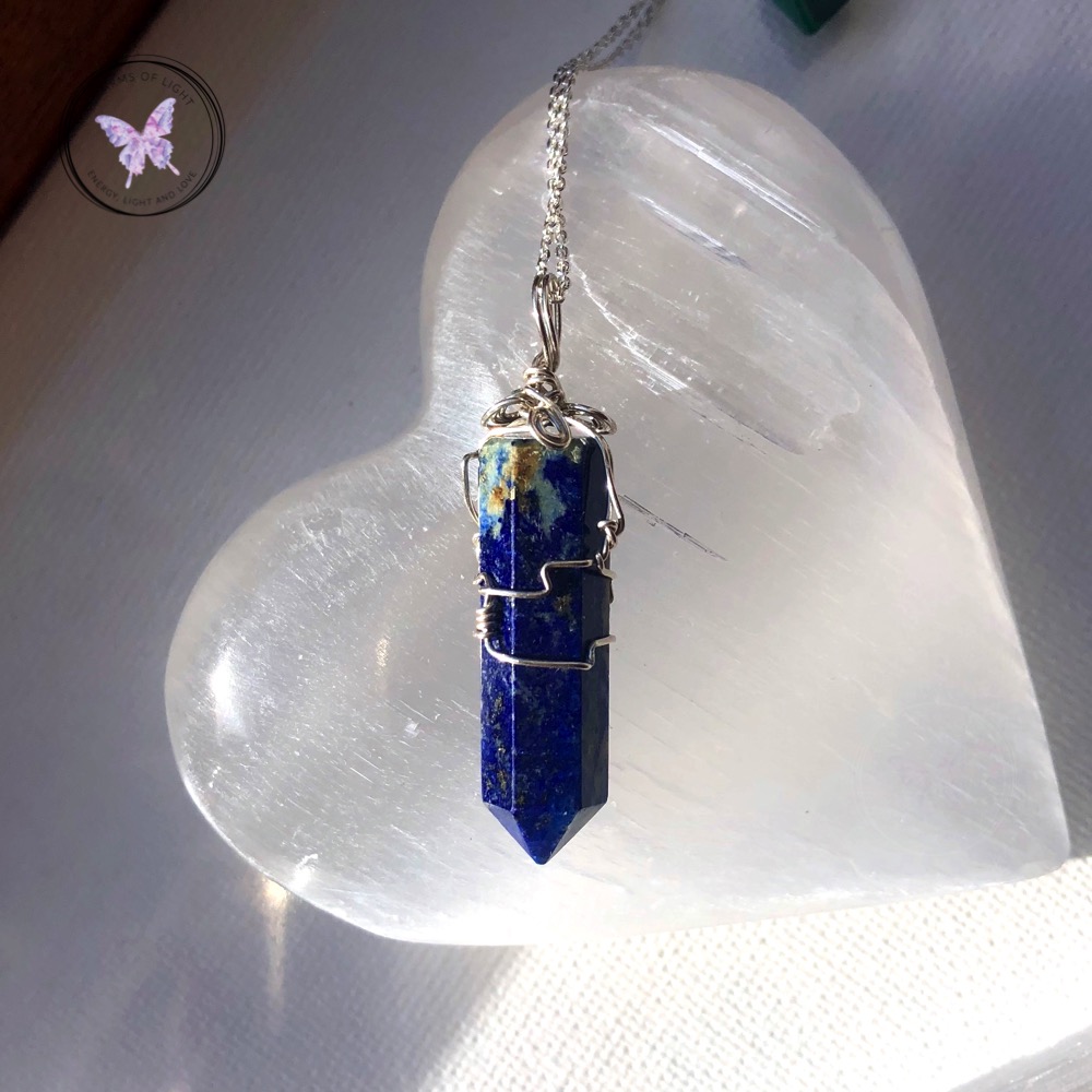 Lapis Lazuli Point Pendant